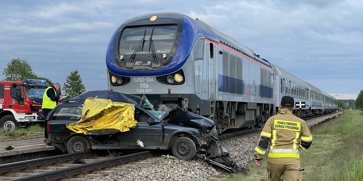 Koszmarny wypadek pod Kętrzynem.