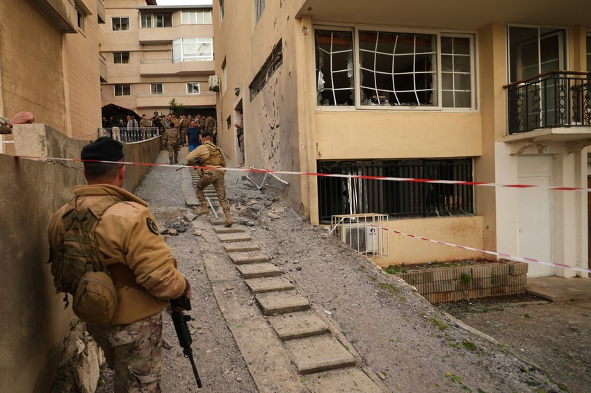 Libanska vojska u Bejrutu 24. marta