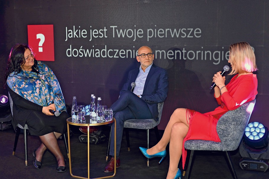 Od lewej: Jadwiga Kuczkowska, Jacek Bełdowski, Agnieszka Maruda.