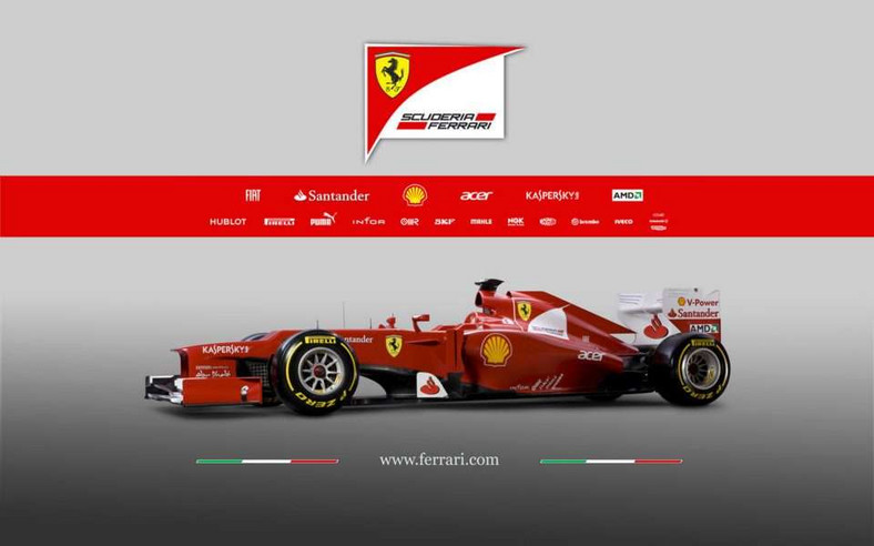 Scuderia Ferrari odsłoniła nowy bolid – F2012