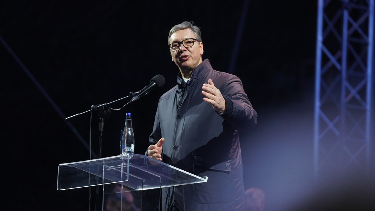 Predsednik Srbije Aleksandar Vučić