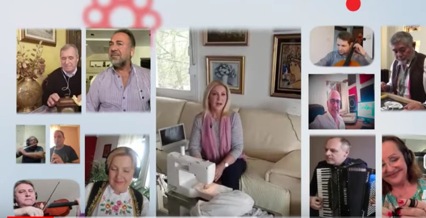 Znaš li dragi onu šljivu ranku - Merima, Marinko, Radiša, Bekuta, Čeda Marković