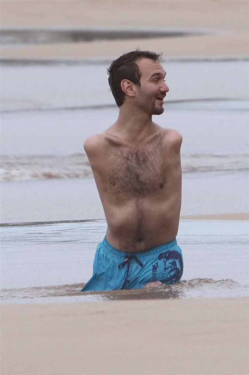 Nick Vujicic w podróży poślubnej