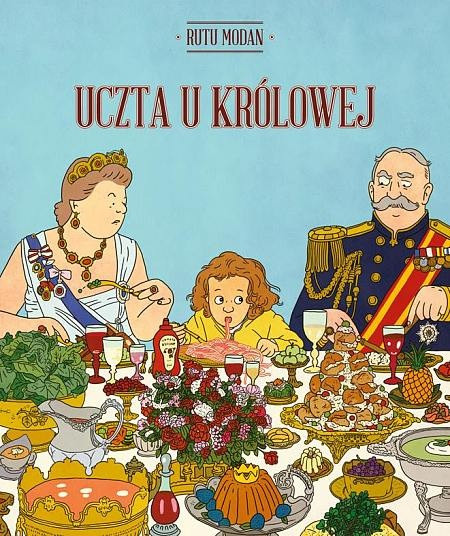 Uczta u królowej (okładka)