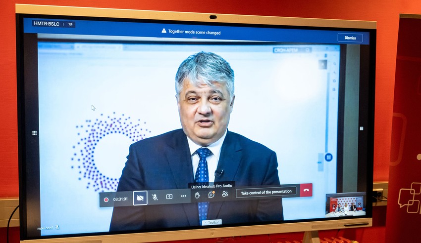 Obraćanje generalnog direktora Telekoma Srbija Vladimira Lučića