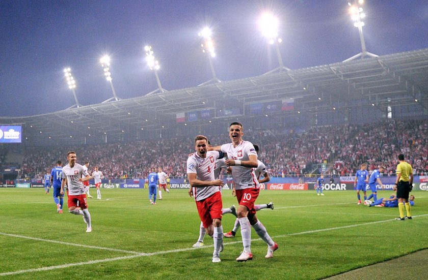 16.06.2017 POLSKA U21 - SLOWACJA U-21 MISTRZOSTWA EUROPY UEFA UNDER 21 PILKA NOZNA