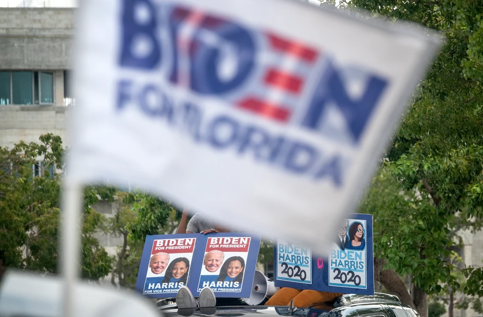 Bajdenove pristalice u Majamiju, Florida 