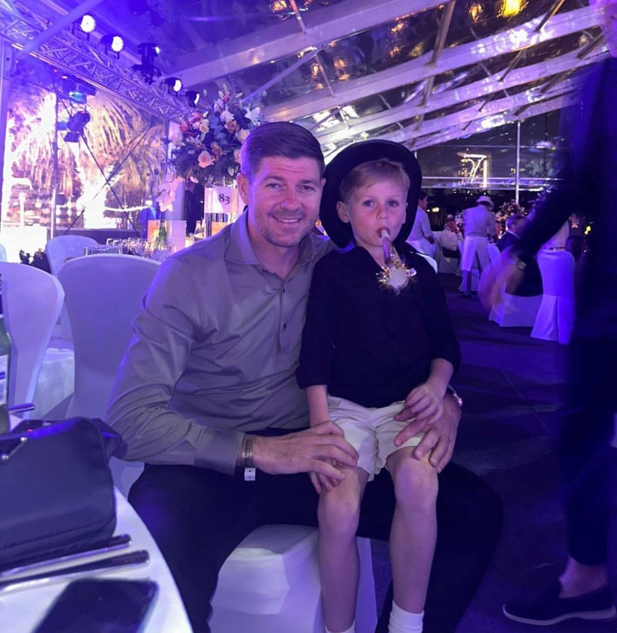 Bývalý anglický futbalista Steven Gerrard.