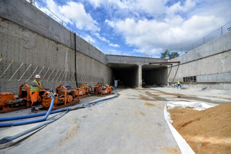 Budowa tunelu w Międzylesiu