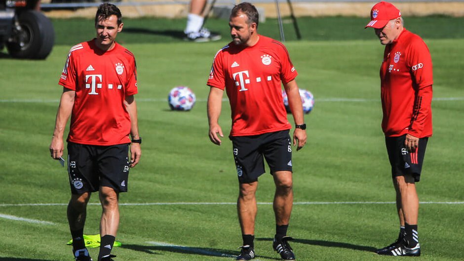 Miroslav Klose, Hansi Flick i Hermann Gerland