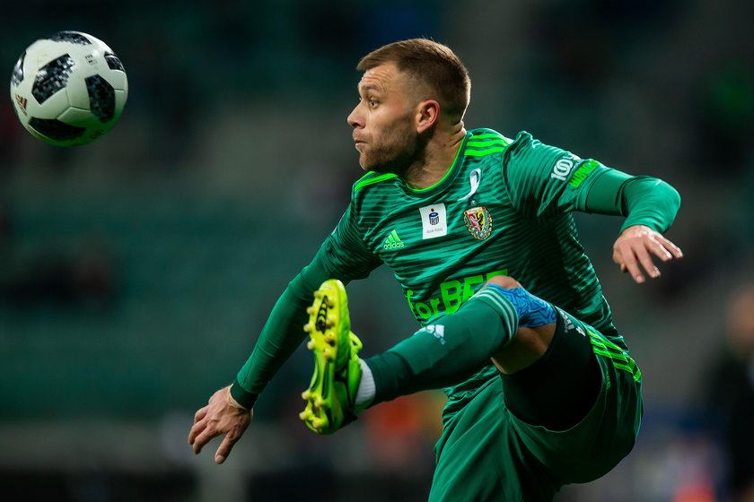 Pilka nozna. Ekstraklasa. Slask Wroclaw - Korona Kielce. 16.12.2018