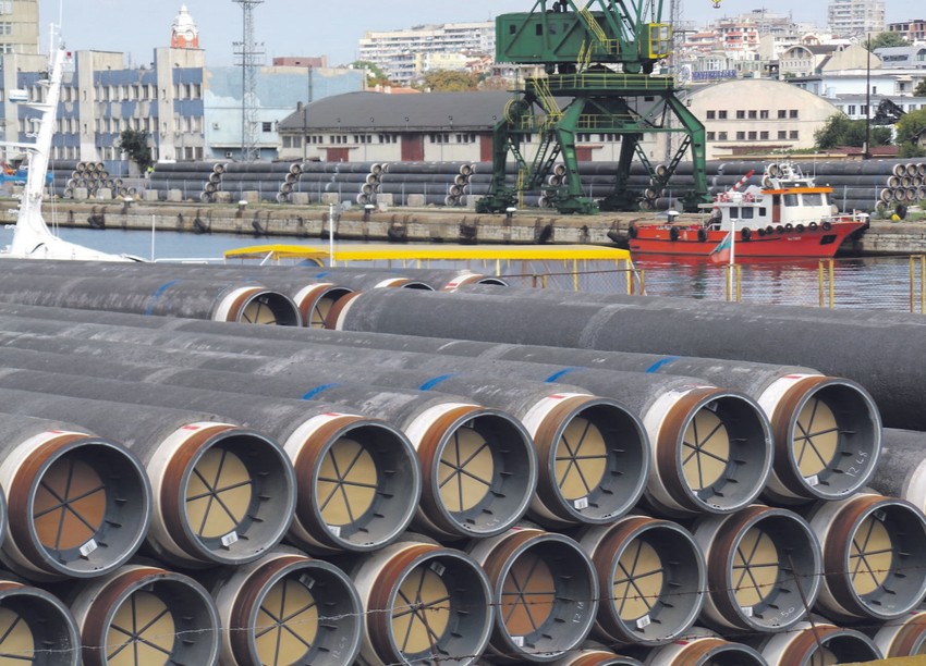 SPREMNE ZA VARENJE: Cevi za “Južni toka” u Varni