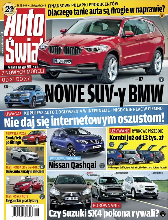 Auto Świat 46/2013 już w kioskach i na tabletach