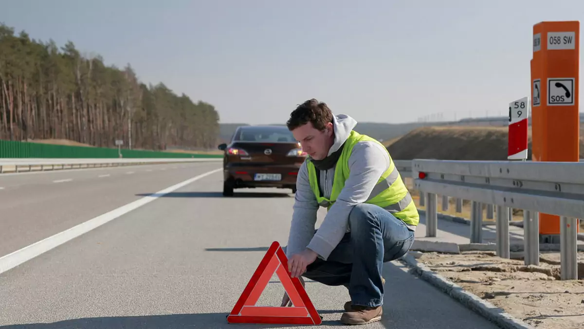 Co robić podczas awarii na autostradzie