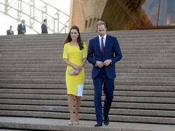 Bananowy zgrzyt: za tę kreację księżnej Catherine oberwało się od męża