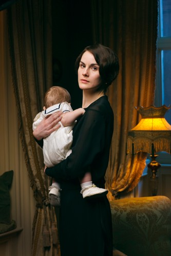 Michelle Dockery w czwartym sezonie serialu 'Downton Abbey'