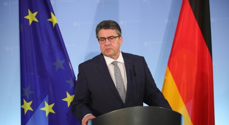 German Vice Chancellor and Foreign Minister Sigmar Gabriel warned Ankara that comparisons to Nazis in any row is a red line that cannot be crossed