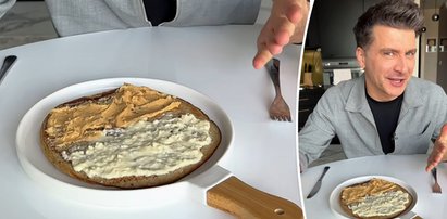 Tomasz Kammel na śniadanie robi błyskawiczny omlet bananowy. Tylko trzy składniki