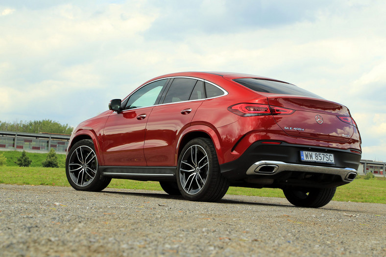 Mercedes GLE Coupe 400d - Coupe na szczudłach