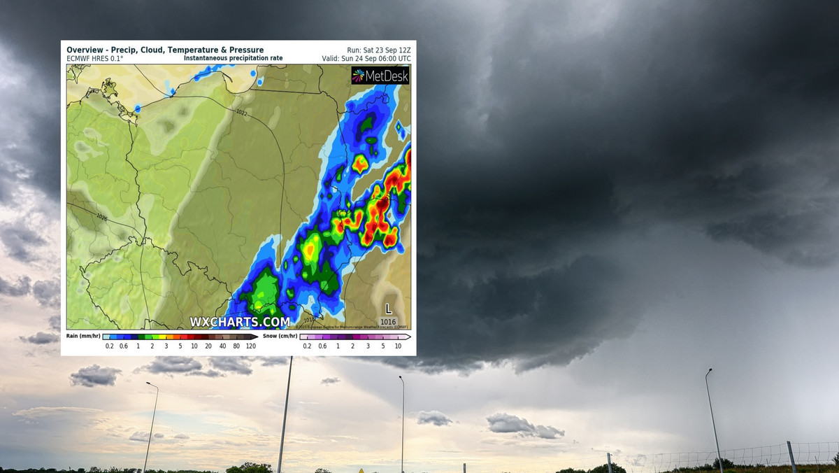 Pogoda na dziś, 24 września. Do Polski zawitają jesienne temperatury