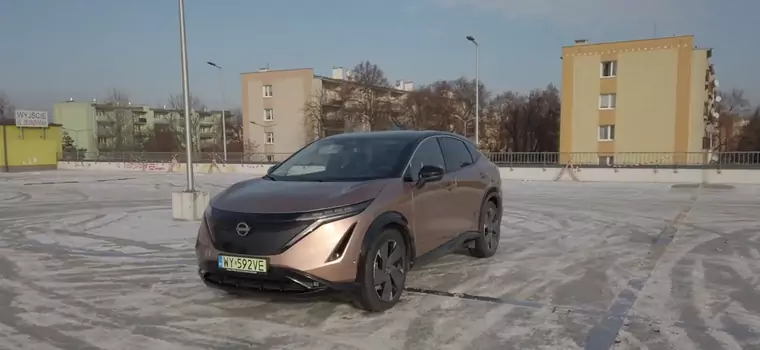 Nissan Ariya - duży elektryk ze słabą ładowarką