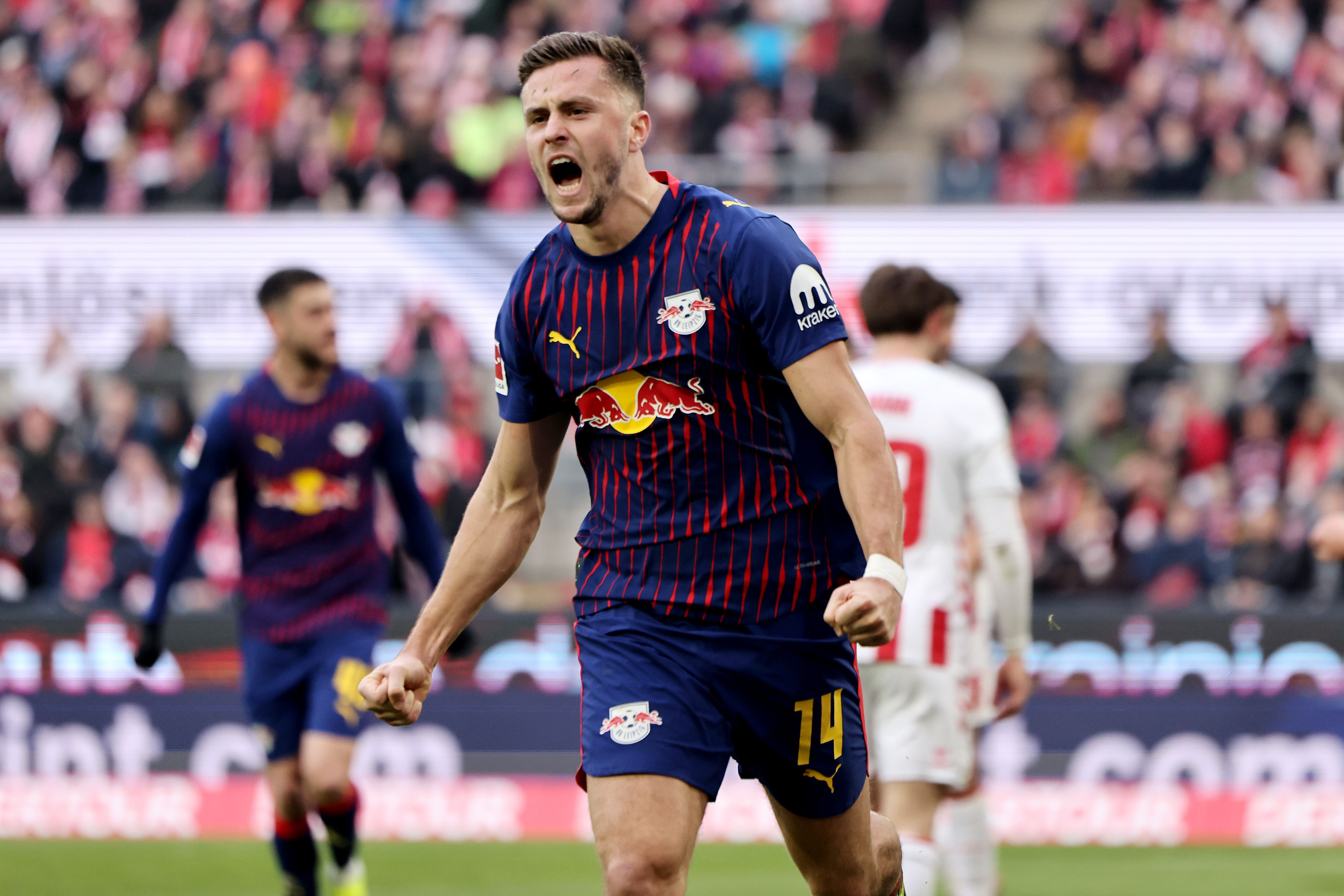 Baumgartner-Doppelpack bringt Leipzig auf CL-Platz 4 - Handspiel-Eklat sorgt für Aufregung