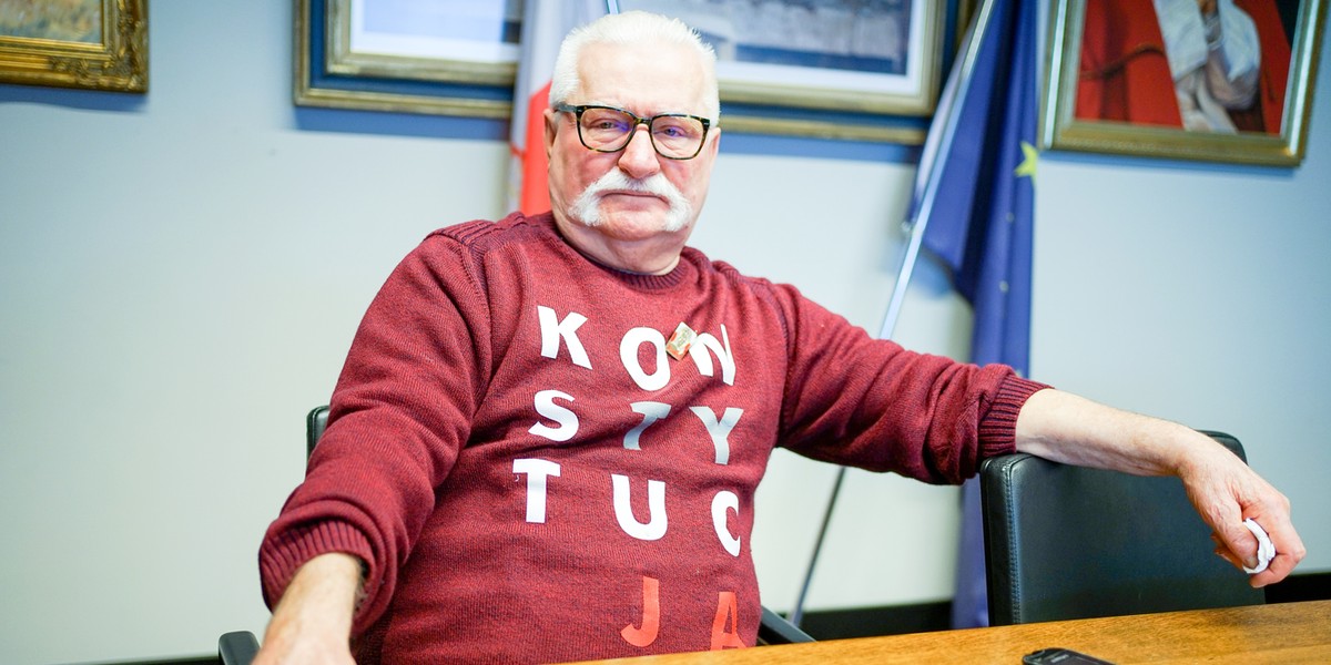 Lech Wałęsa.