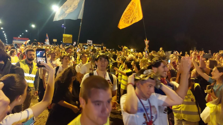 Ceremonija svečanog dočeka studenata biciklista