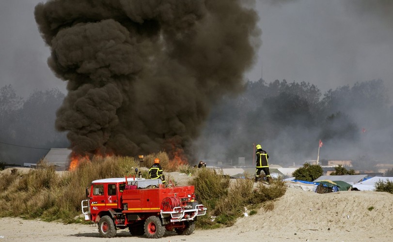 POZOSTAŁOŚCI PO 'DŻUNGLI' W CALAIS