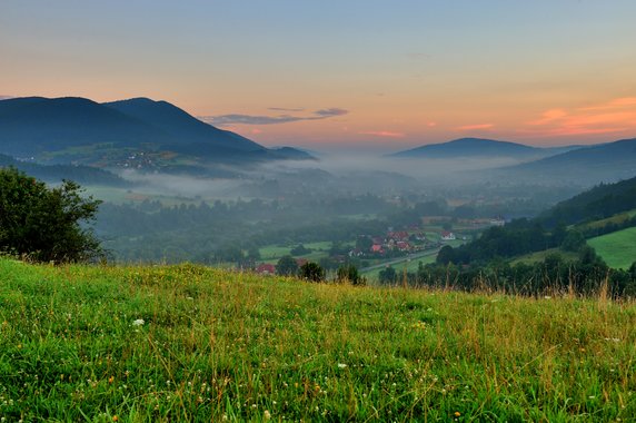 Krajobraz Zagórzańskich Dziedzin, fot. Bogdan Skrzekut