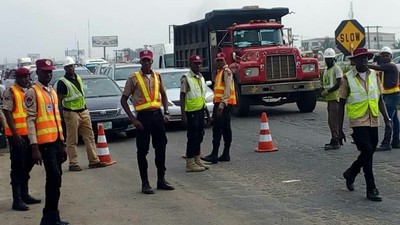 FRSC about to open Kara Bridge on Lagos-Ibadan Expressway to traffic on Sunday in Lagos