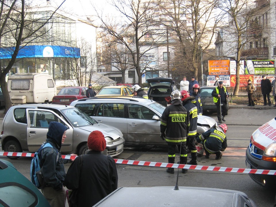 WYPADEK NA ULICY KRÓLEWSKIEJ