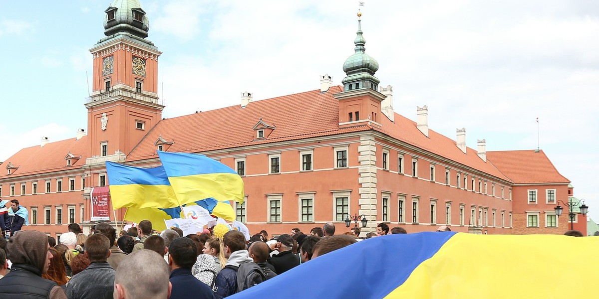 Warszawa, 17.05.2015 Druga edycja Polskiego Marszu Solidarności z Ukrainą