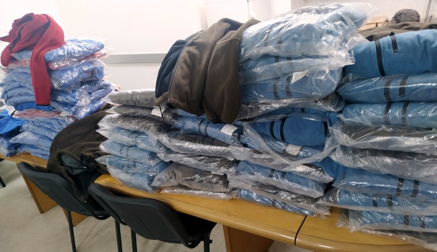 Deo zaplenjene garderobe