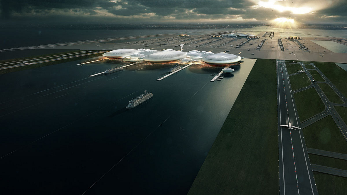 Dzisiaj zaprezentowano plany i szczegóły nowego portu lotniczego, który działałby na londyńskiej Tamizie.