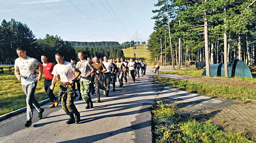 Ruski vojni kamp za decu na Zlatiboru