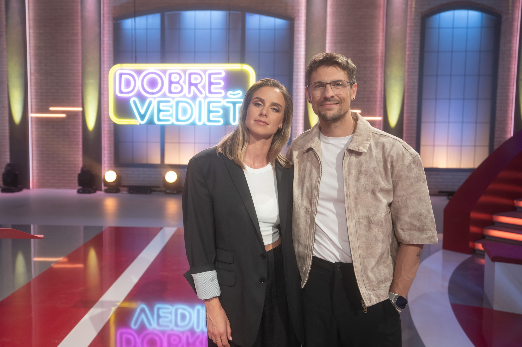 Nela Pocisková a Juraj Loj v relácii Dobre vedieť.