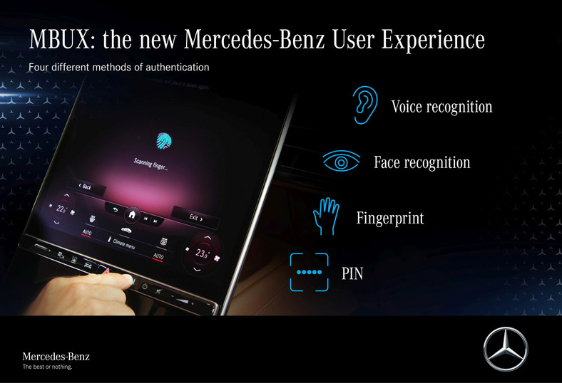 MBUX w nowym Mercedesie Klasy S