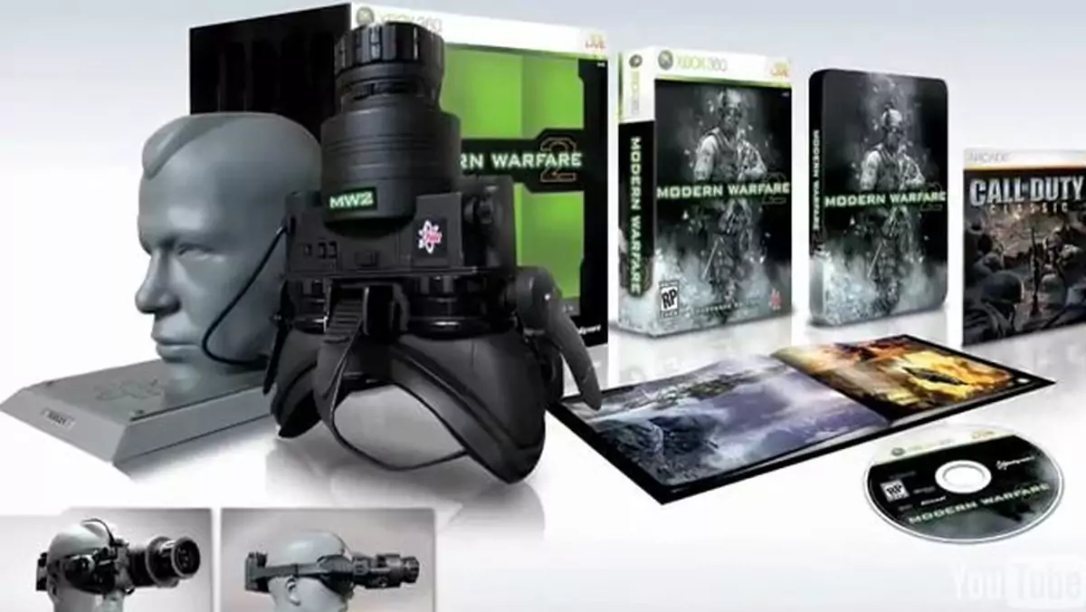 W kolekcjonerskiej edycji Modern Warfare 2 będzie prawdziwy noktowizor. I głowa Turoka