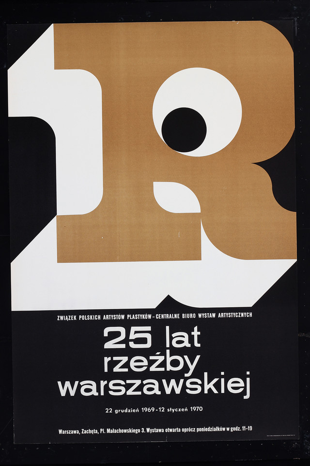 25 lat rzeźby warszawskiej. Zachęta, 22 grudzień 1969 – 12 styczeń 1970