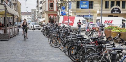 Ustawcie mądrze stojaki rowerowe