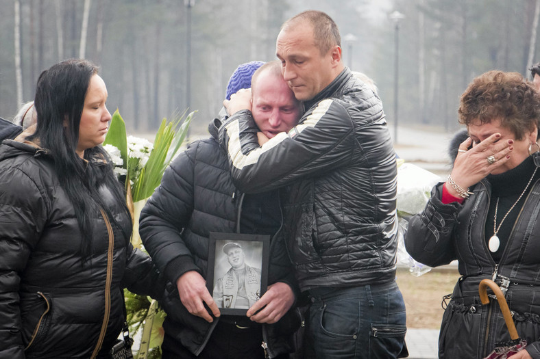 Kwiecień 2016 r., pogrzeb Pawła Klima w Białymstoku