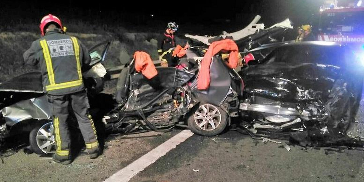 Tragiczna majówka. Trzech Polaków zginęło w Hiszpanii