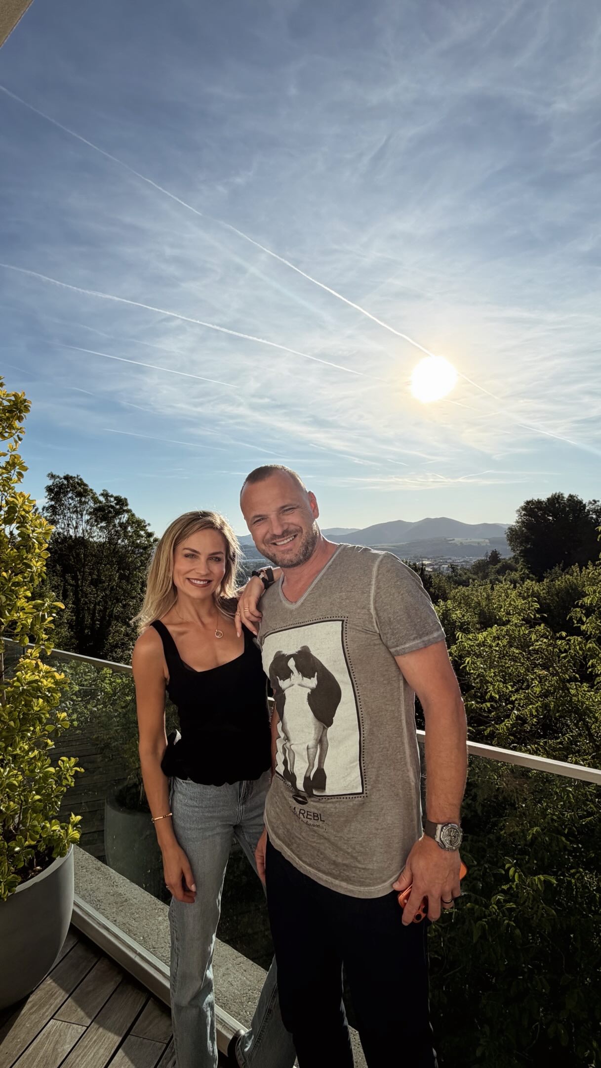 Ivana Gáborík a Marián Gáborík. 