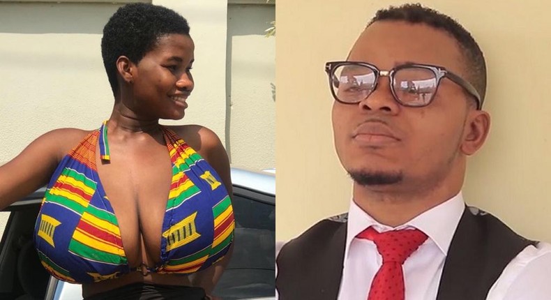 Pamela Odame and Bishop Obinim