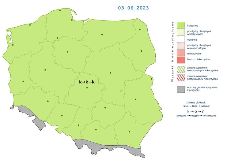 Pogoda korzystnie wpłynie dziś na nasze samopoczucie