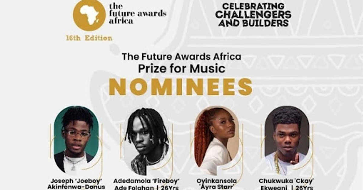 Infinix is sponsoring the music category of the Future Awards Africa 2022 - Vimarsana News