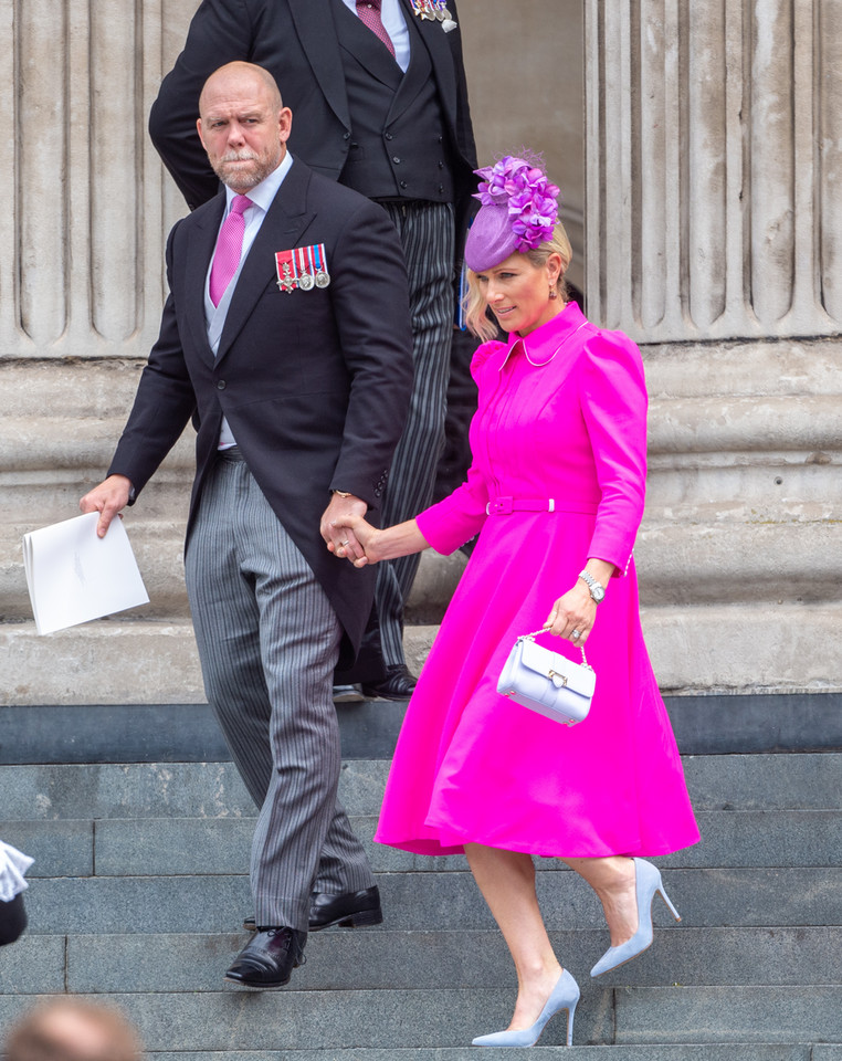 Platynowy jubileusz królowej Elżbiety II: Zara i Mike Tindall