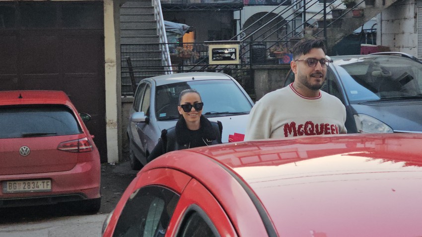 Darko i Kaća došli kod Branke na otvaranje salona