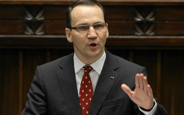 Minister Spraw Zagranicznych Radosław Sikorski